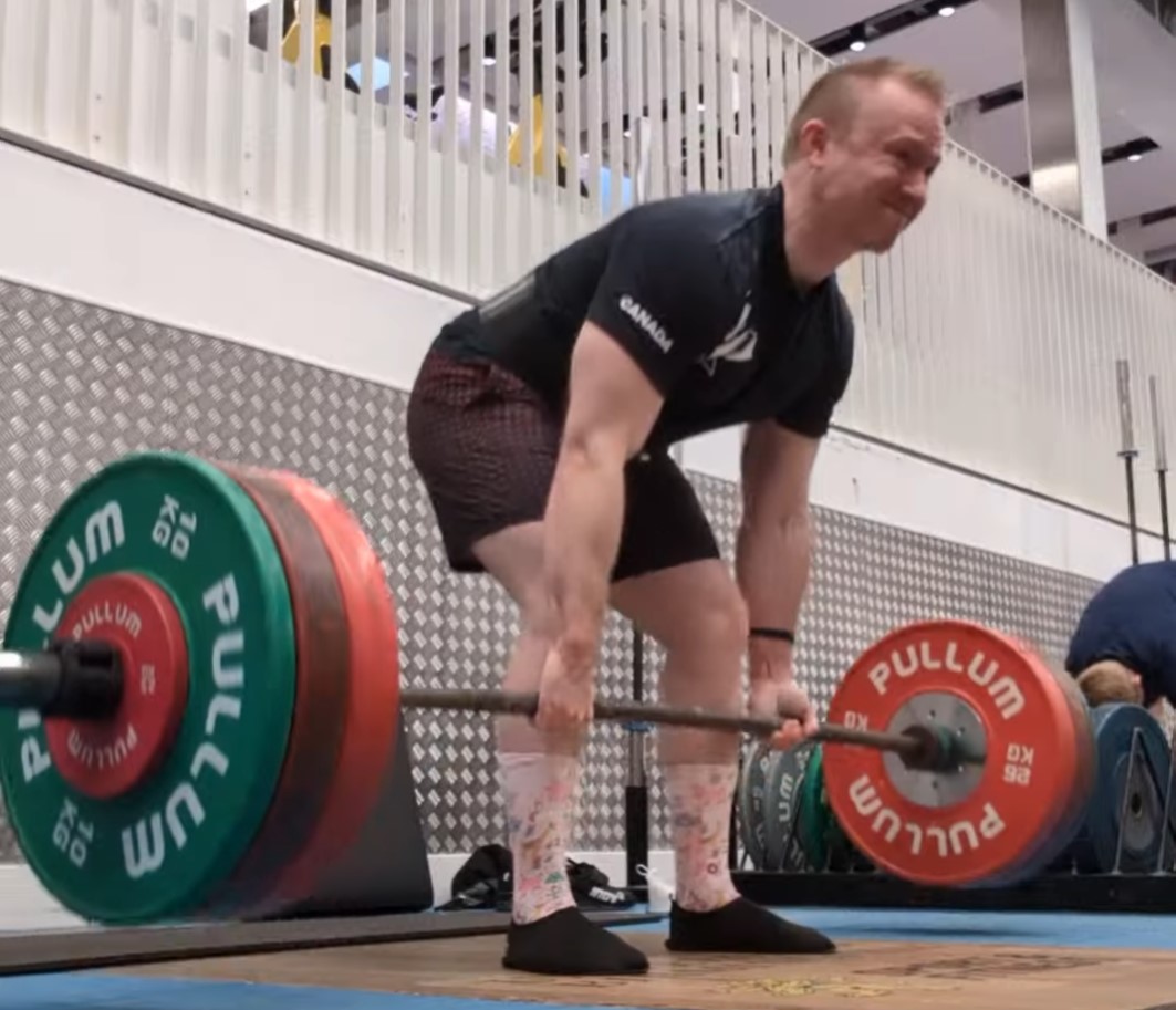 deadlifting 145kg at month 3.5